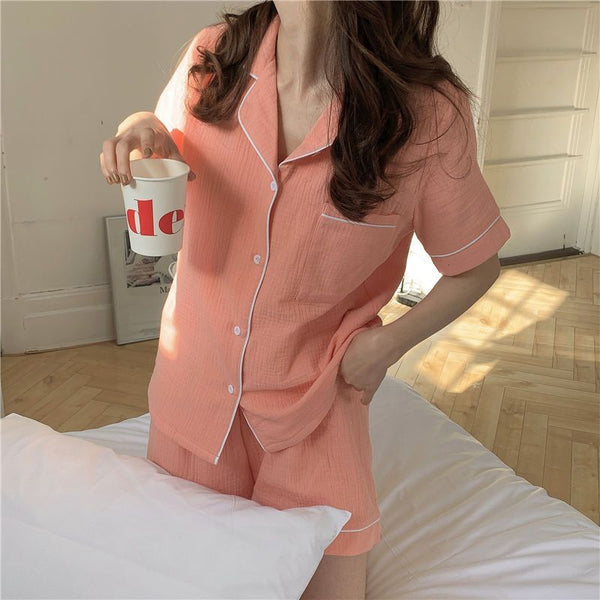 Women's Cotton Double Gauze Nightdress