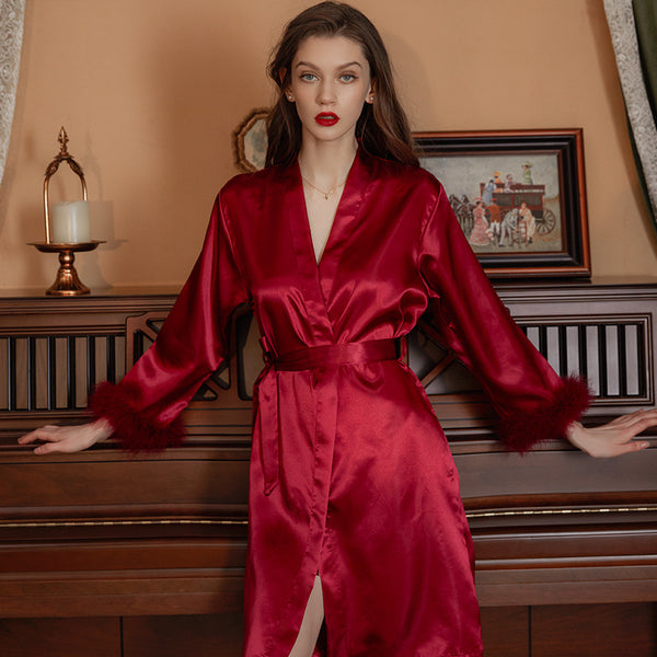 Feather Luxe Bridal Gown Set